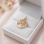 Anheng Livets tre i sølv forgylt - coc.01543.0050