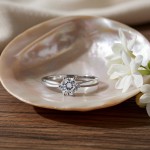 Forlovelsesring med Lab Grown diamant i 0.70 ct og River VS - LG0701807hg