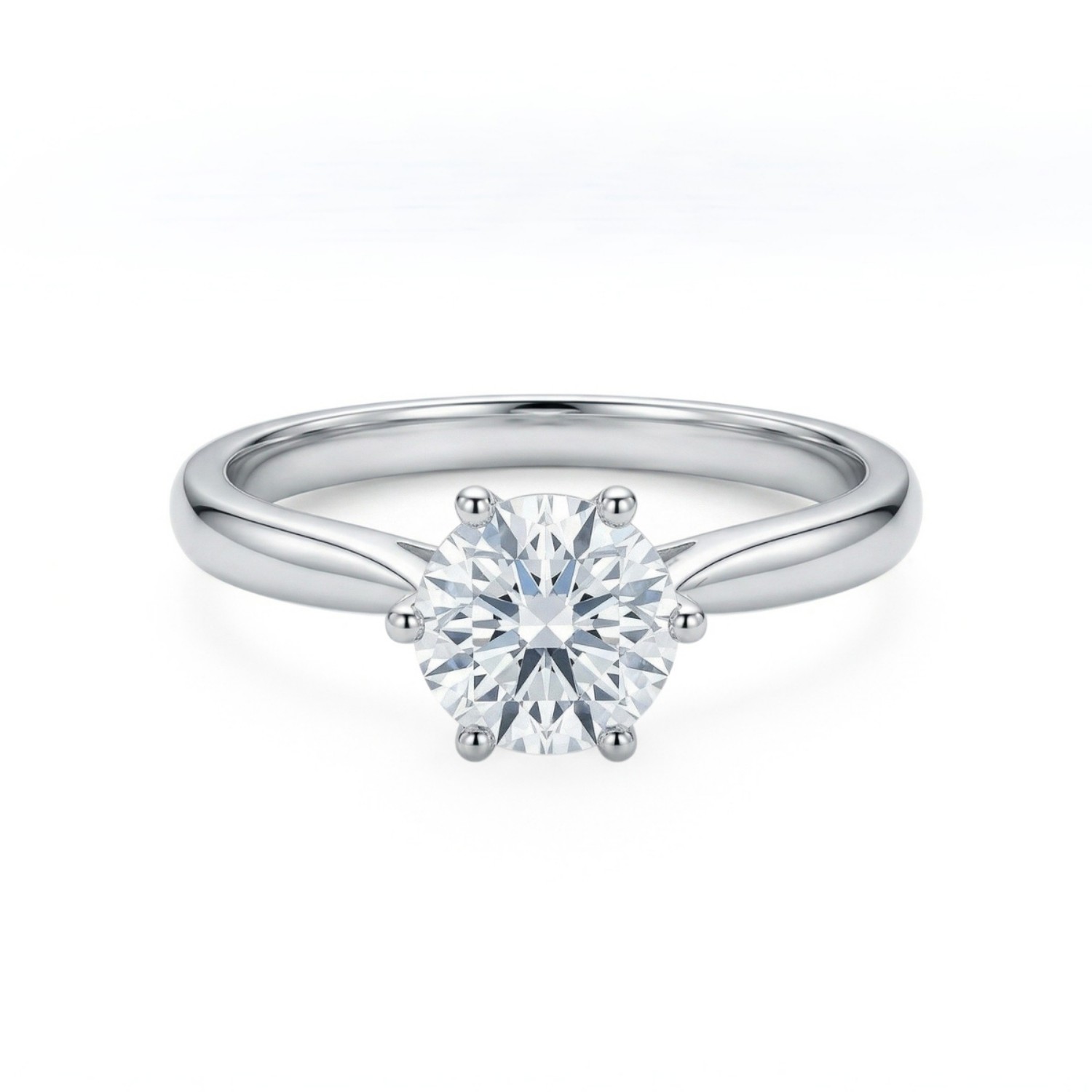 Forlovelsesring med Lab Grown diamant i 1.00 ct og River (E) - VVS2 - LG1001807hg