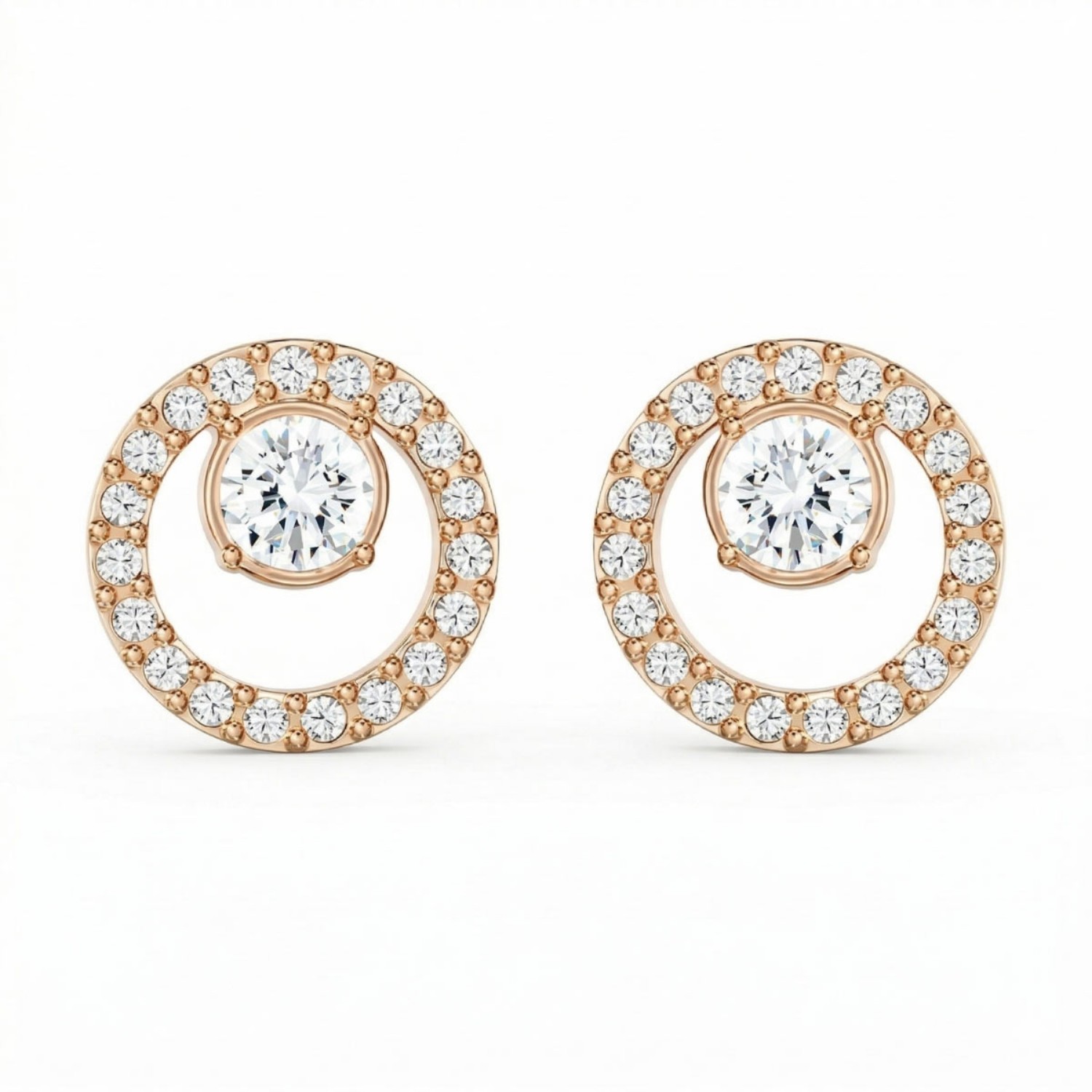 Swarovski øredobber.Creativity Circle Small -5199827