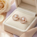 Swarovski øredobber.Creativity Circle Small -5199827