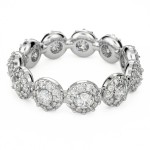 Swarovski Constella ring Pavé, White, Rhodium plated - 5636268