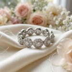 Swarovski Constella ring Pavé, White, Rhodium plated - 5636268