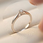 Diamantring forlovelsesring Sitara 0,05 ct W-SI - 222105