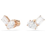 Swarovski smykkesett Mesmera set Pear cut, Octagon cut, White, Rose gold-tone plated - 5734246