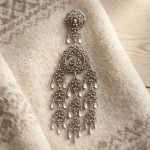 Sølje Gudbrandsdalsknappen, oksidert. Graffer