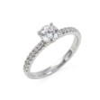 Forlovelsesring med Lab Grown diamant 0,69ct TW-VS - Bur520006