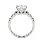 Forlovelsesring i hvitt gull med lab grown diamant 2,00ct River (E) VS2 - LG747590748