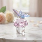 Swarovski figurer Ariana Grande x Swarovski Mushroom and Butterfly - 5750817