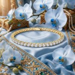 Swarovski armband Matrix Tennis Round cut, gult - 5657664