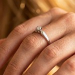 Diamantring forlovelsesring Sofia med 0,15ct W/SI -120715