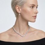 Swarovski smykkesett Tennis Deluxe V Mixed, hvitt - 5575495