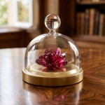 Swarovski figurer Garden Tales Rose Bell Jar, small - 5619223