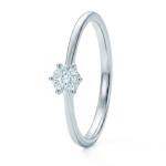 Enstens diamantring Diona 14 kt gull med 0,30 ct TW-Si.Magic Moments -18001030