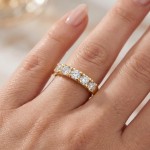 Diamantring Iselin med 5x0,15 ct TW-Si-85050150