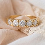 Diamantring Iselin med 5x0,15 ct TW-Si-85050150