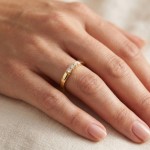 Diamantring Iselin med 3x0,03 ct TW-Si-85030300