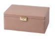 Smykkeskrin, rosa/beige - 3463848