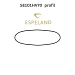 Gifteringer i hvitt gull 14 kt 7 mm fra Espeland - SE101HV70